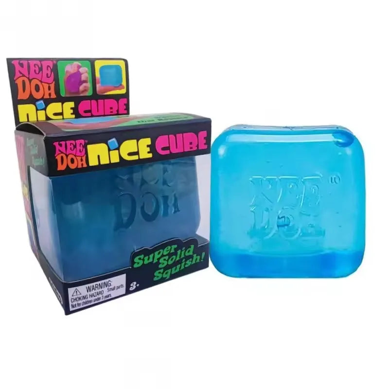 Trending Nee Doh Jellyfish & Cube Squish Toy, Soft Jelly Squeeze Stress Relief Fidget Toy, Sensory NeeDoh for Kids & Adults
